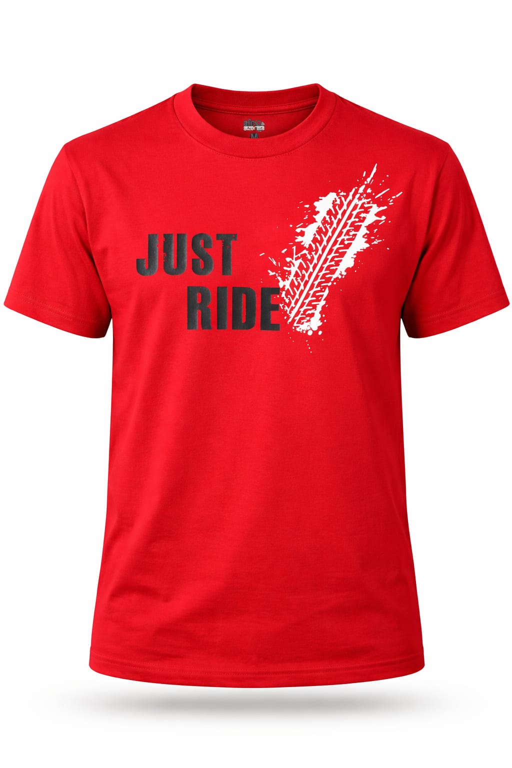 Ride Text — Red